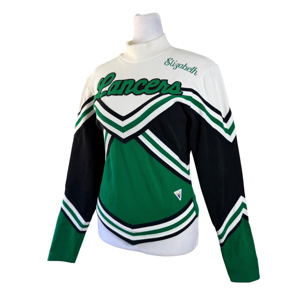 Vintage ‘90s Varsity Spirit Fashions Embroidered Lancers Cheer Sweater